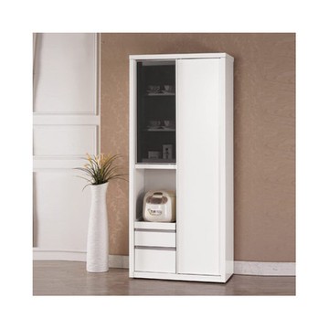 卡洛琳6尺高拉門收納櫃