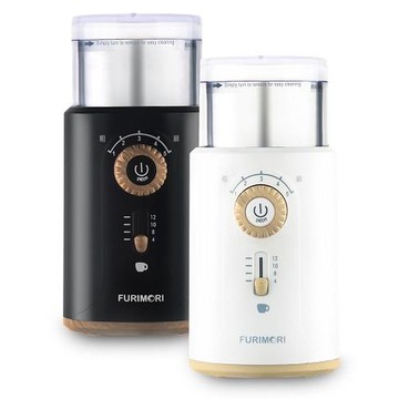 【 富力森FURIMORI】 電動咖啡磨豆機/研磨機FU-G22W/B