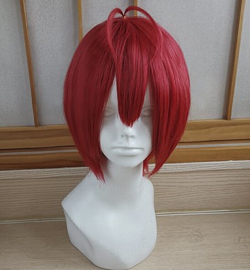 清倉特價】扭曲仙境riddle假發紅皇后 紅色收臉cosplay假發
