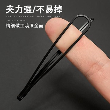 🎀免運臺灣有貨🎀黑色髮夾側邊劉海夾子後腦勺碎髮整理新款一字夾髮卡一字夾🎀可開票