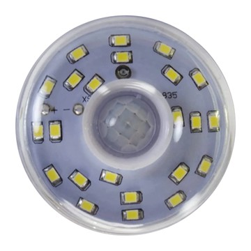 明沛 2W LED紅外線感應燈泡 MP4619-1 85 x 60mm 白光 插頭款 45g  1個