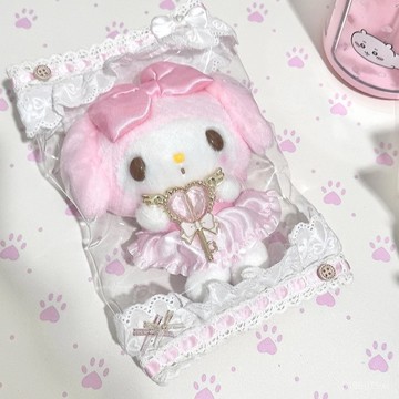限時搶購💛娃包💛【僅娃包】三麗歐保護套美樂蒂娃包迪士尼鑰匙扣包包防塵袋透明袋