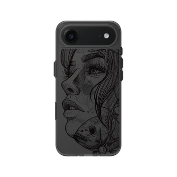 iPhone Air Clear (相機按鈕) 酷墨灰 - MYMY REVERZ TATTOO - MOOREA