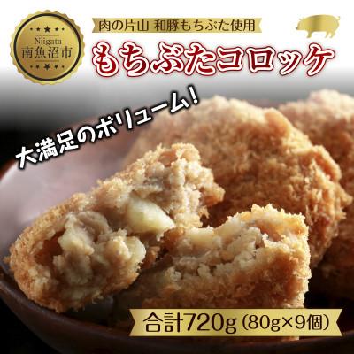 ふるさと納税 南魚沼市 和豚もちぶた コロッケ 約80g×3個入 3パック 計9個