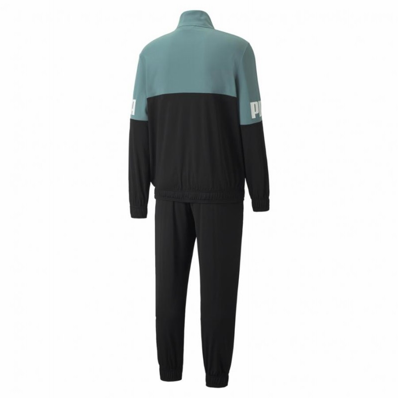 PUMA♢ジャージ ランニングウェア スポーツウェア set L(個別販売不可) プーマ メンズ ジャージ上下セット PUMA POWER ポリ