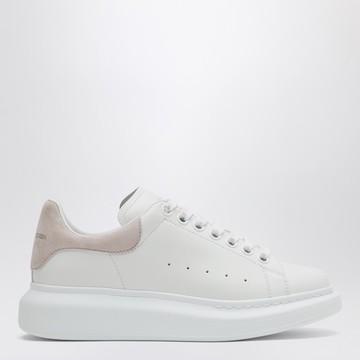 Oversized sneakers in white/patchouli