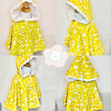 ㄅㄆㄇ黃金斗篷 彌月禮盒 手作斗篷