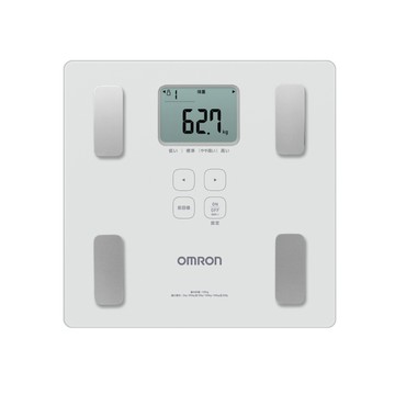 OMRON 歐姆龍 體重體脂肪計 HBF-236-JW (白色) 【杏一】