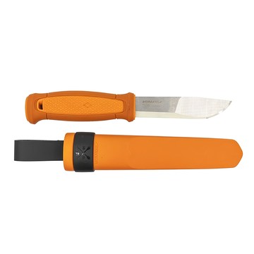 MORAKNIV Kansbol野外用刃型不銹鋼 焦橙色 刀刃長度250mm 含塑料護套  橘色  1個