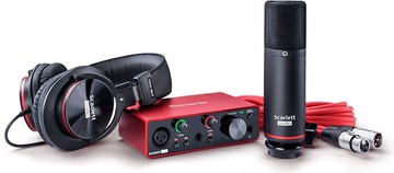 【非凡樂器】Focusrite Scarlett 第3代 solo 套裝組 錄音介面/麥克風/導線/耳機/公司貨保固
