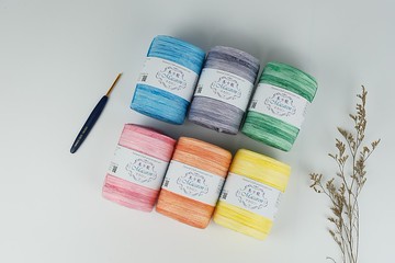 馬卡龍紙線 200M 手藝材料 編織線材 台灣製 (10色可選)