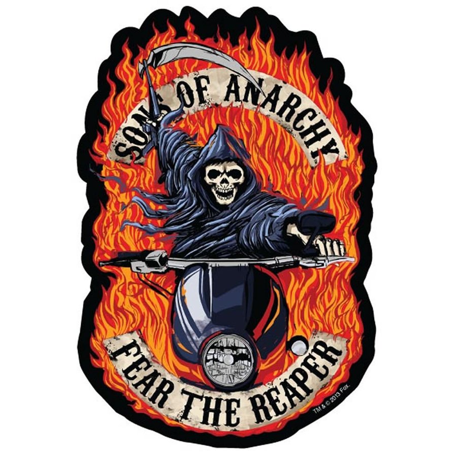 Sons Of Anarchy（サンズ・オブ・アナーキー）FEAR THE REAPER STICKER