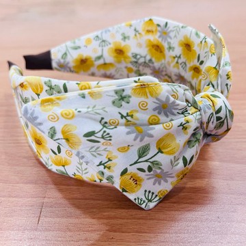 MOYA 寬版手工髮箍 小雛菊