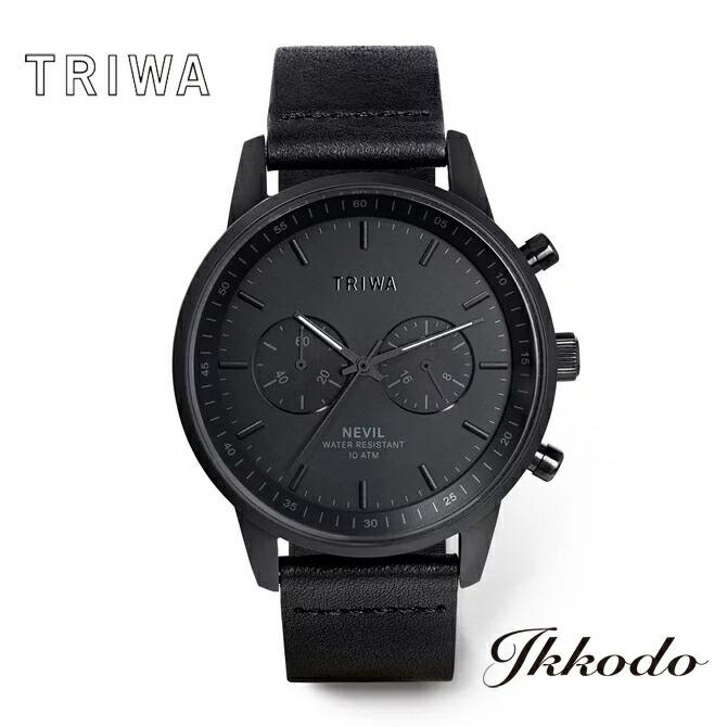 トリワ TRIWA NIGHT NEVIL ナイト ネビル マットクロノグラフ 10
