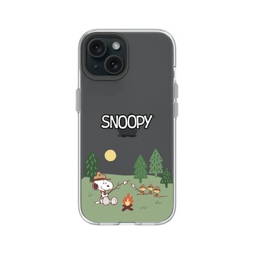 iPhone 15 Clear 透明 - 史努比 Snoopy - 露營趣