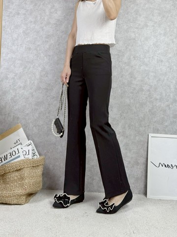 顯瘦挺版設計|修飾比例必備喇叭褲 (正韓)