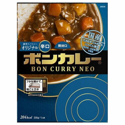 大塚食品 ボンカレーネオ濃厚スパイシーオリジナル 辛口 230g ×5 メーカー直送