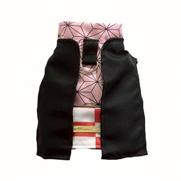 和服風胸背衣 不鏽鋼插銷扣 透氣網眼  S號  粉色  1件