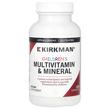 Kirkman Labs, 兒童多維礦物質，120 粒膠囊
