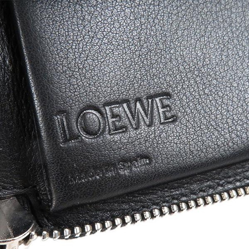 LOEWE ロエベ PUZZLE SQUARE ZIP WALLET パズルスクエア 二つ折り財布