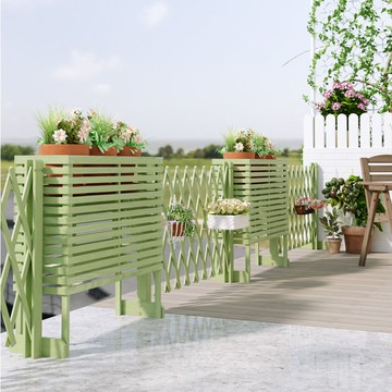 花架 隔斷花架 花槽 辦公室隔斷 咖啡店隔斷裝飾花槽 木柵圍墻綠植格柵花盆架園籬室內柵欄花架裝飾花隔斷花園拉網伸縮