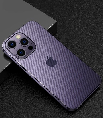 ACRYLIC PLANET iPhone 15【6.1吋】類碳纖維背貼4片裝【非玻璃膜】