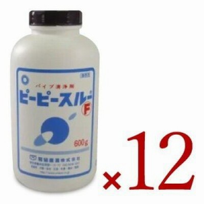 《送料無料》ピーピースルーF 600g × 12個 和協産業