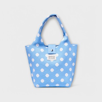 【Maison De Auri】Poche 口袋提包 厚針織 Poche Sky 天藍