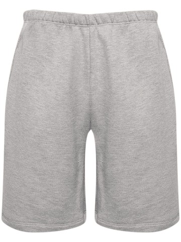 ETERNE - Terry elasticated-waist shorts - women - Fabric - XS - Grey