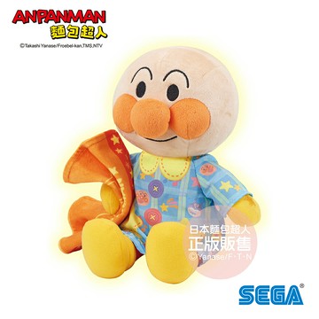 【正版公司貨】ANPANMAN 麵包超人-輕輕拍拍～麵包超人 安心陪睡布偶(1歲6個月起)-快速出貨