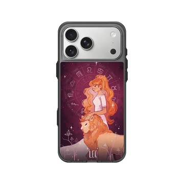 iPhone 17 Pro Max Clear (相機按鈕) 酷墨灰 - Ludmilacerafoce - 獅子座