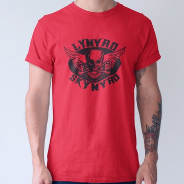 Lynyrd Skynyrd Skull 中性短袖T恤 6色 (現貨) 林納史金納美國搖滾樂團純棉潮T吉他