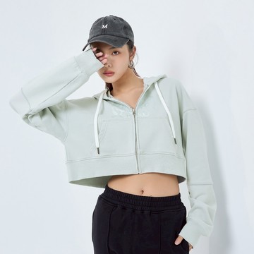 【ERSS】女裝 外套 休閒外套 拉鍊外套 拉t 短版 蝴蝶結 拉T外套 淺綠 【K60291】