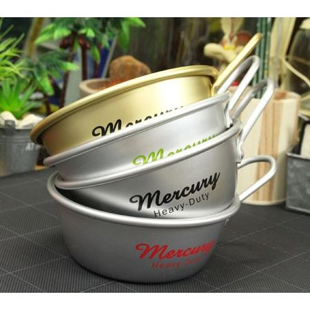 マーキュリー シェラカップ アルミカップ アルミニウム アウトドア キャンプ イベント ガレージ おしゃれ 食器 雑貨 MERCURY アルミスタッキングカップ サイズL