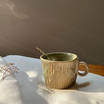 海灘秘境 丨手作陶杯
