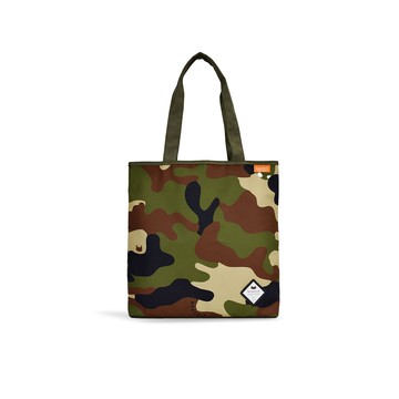 【BEATRIX NEW YORK】美式休閒防潑水經典印花托特包／迷彩綠