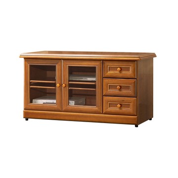 【唯熙傢俱】奧莉薇樟木色4尺電視櫃