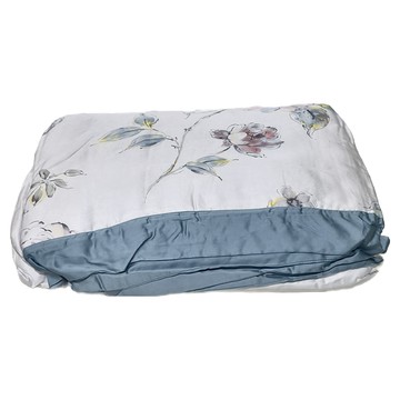 VARiOUS 凡芮思 60支100%天絲雙人床包 + 2枕套  床包 + 枕套組  床包188 x 152cm + 壓框枕套2個75 x 47cm  戀戀詩語