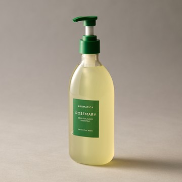 AROMATICA Rosemary Scalp Scaling Shampoo 400ml (NEW Pump)