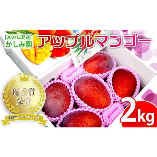 ふるさと納税 沖縄県 糸満市 優秀賞受賞のかしみ園アップルマンゴー2kg
