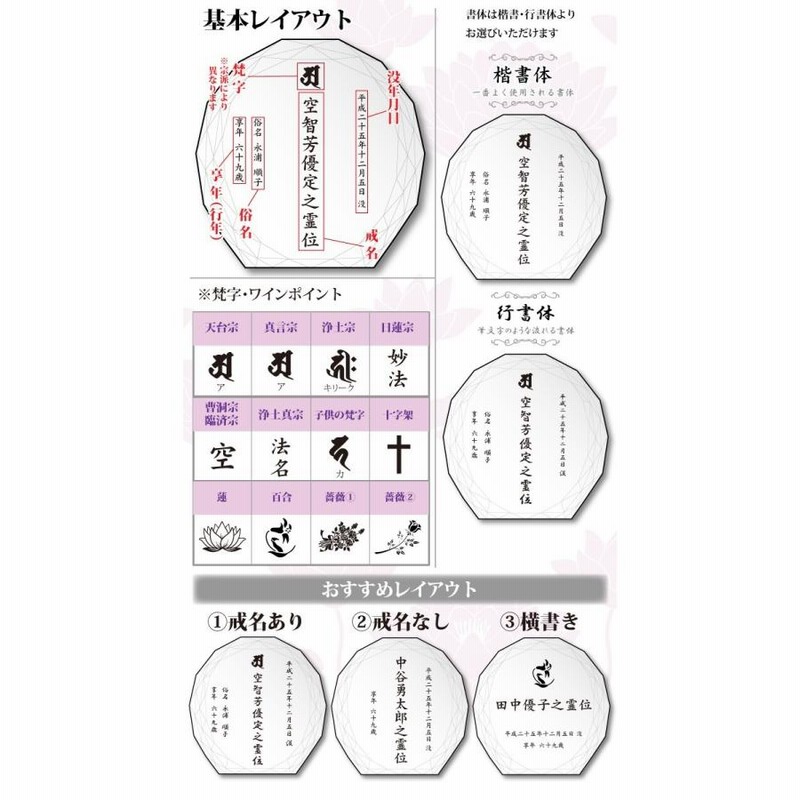 クリスタル位牌 オーダーメイド位牌 故人供養 夫婦位牌 本位牌 水子位牌 KH-16UVS小 サンドブラスト彫刻+カラープリント 通販 LINEポイント最大0.5%GET LINEショッピング クリスタル位牌 オーダーメイド位牌 故人供養 夫婦位牌 本位牌 水子位牌 KH-10大 サンドブラスト彫刻