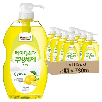 Tamsaa 蔬果碗盤清潔液  780ml  8瓶