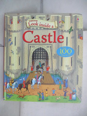 【書寶二手書T8／少年童書_DX2】Look Inside a Castle_Conrad Mason