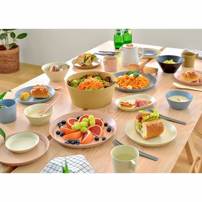 DESIMONE プレート ideaco usumono plate18oval ］プレート 皿 おしゃれ 18cm 楕円