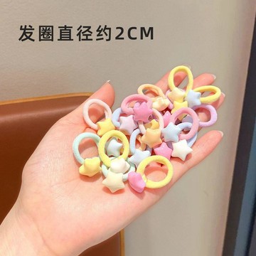 🍭臺灣出貨🍭糖果色兒童拇指髮圈可愛寶寶皮筋小女孩毛巾圈發繩高彈力女童頭繩 寶寶髮圈 小髮圈 拇指髮圈 幼兒髮圈 女童