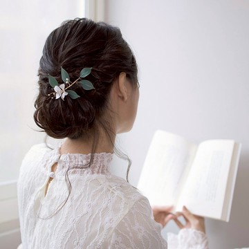 【春芽】兩用飾品 | 水晶花飾品 | 新娘髮飾