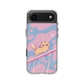 iPhone Air Clear Case（相機按鈕） 透明 - Jazlynn - 欄杆漫步