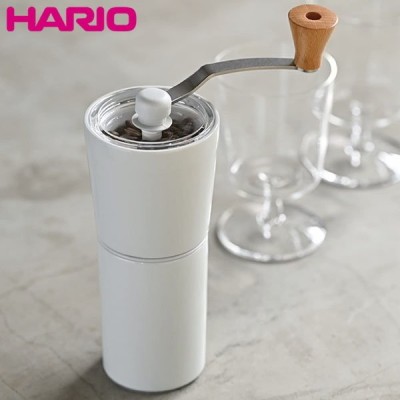 HARIO Simply Ceramic Coffee Grinder セラミックコーヒーグラインダー ホワイト S-CCG-2-W ハリオ