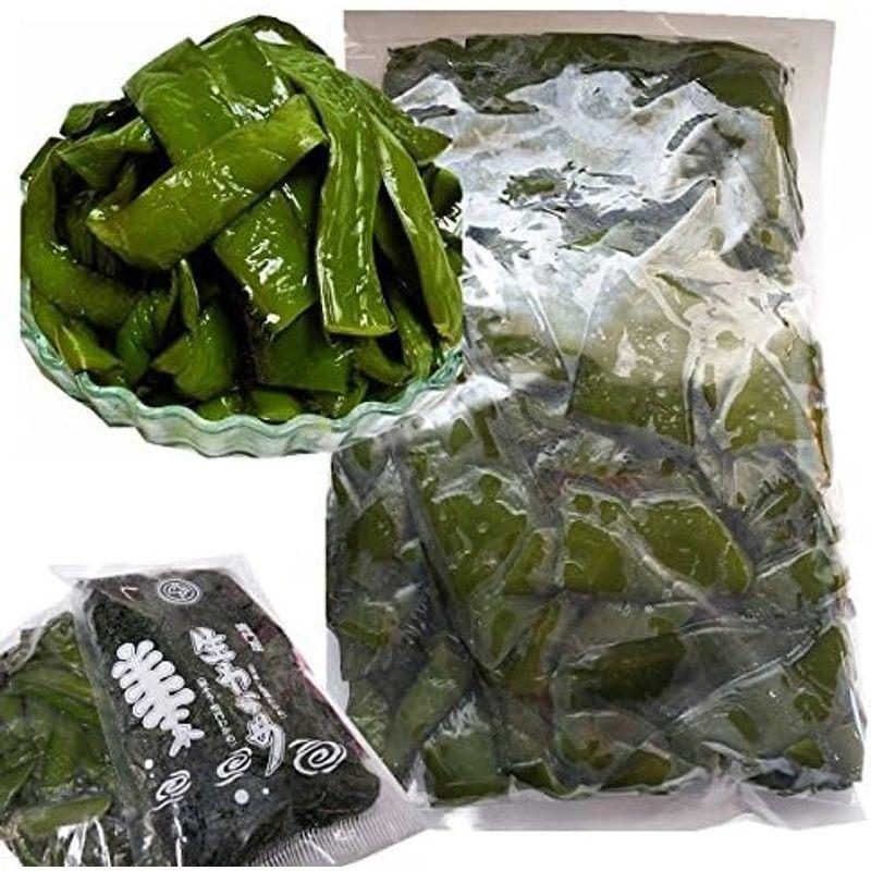 鳴門産茎わかめ（生茎わかめ塩蔵タイプ）８００ｇ入 (８００ｇ×２個)