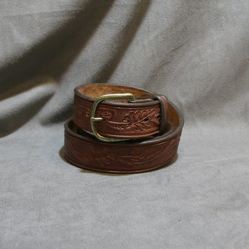Back to Green-經典復古腰帶 精緻雕刻花園 yi-14//vintage belt